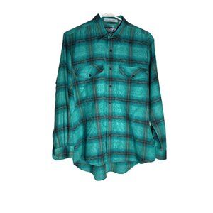 Vintage River Canyon Button Down Flannel